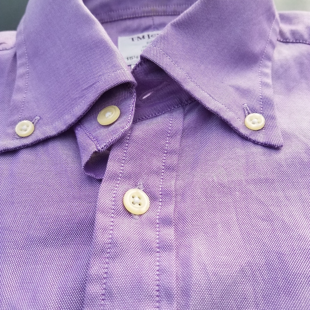 T.m lewin purple shirt